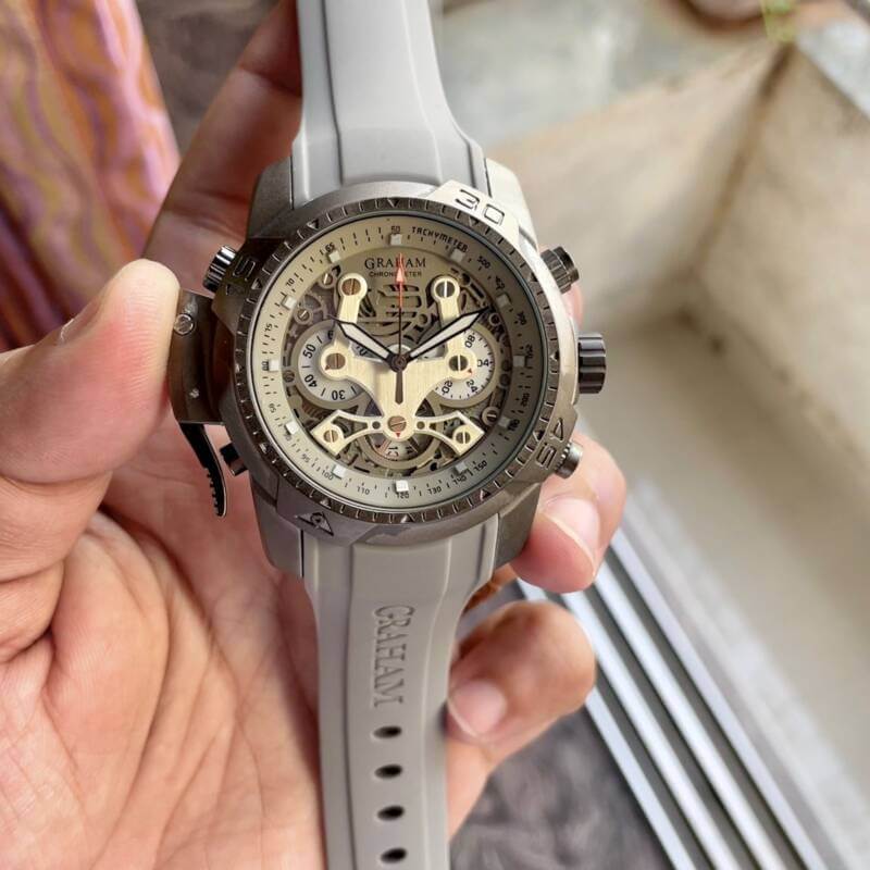 Graham Chronofighter Grey https://spacetimewatch.com/shop/graham-chronofighter-grey/