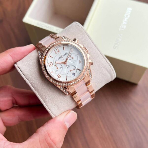 MICHAEL KORS MK Rose Gold 3 https://spacetimewatch.com/