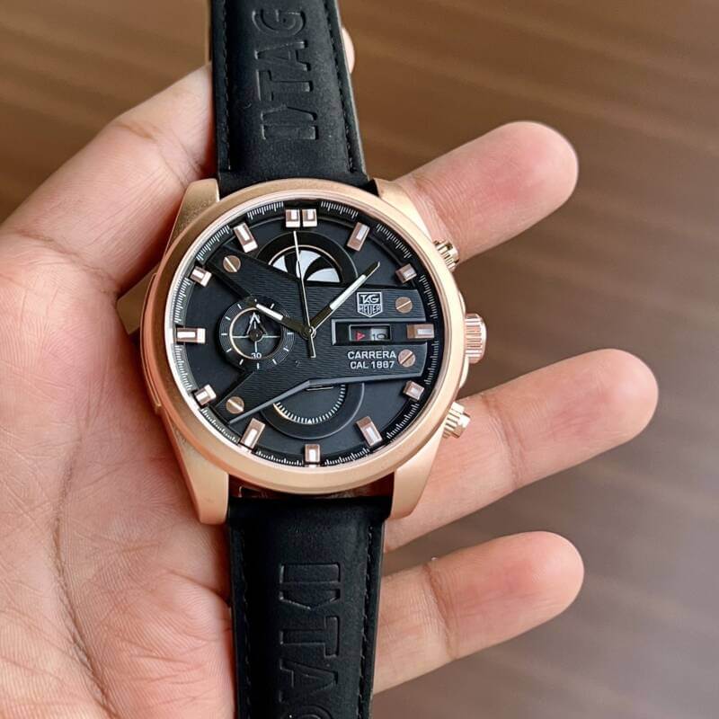 TAG Heuer Carrera CR7 DIAGANO black 2 https://spacetimewatch.com/shop/tag-heuer-carrera-cr7-diagano/