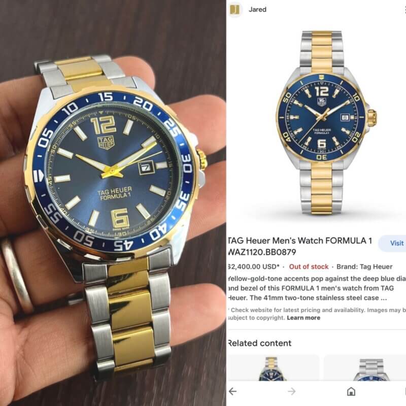 Space Time Watch First Copy