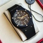 Affordable luxury Hublot Classic watch with premium strap