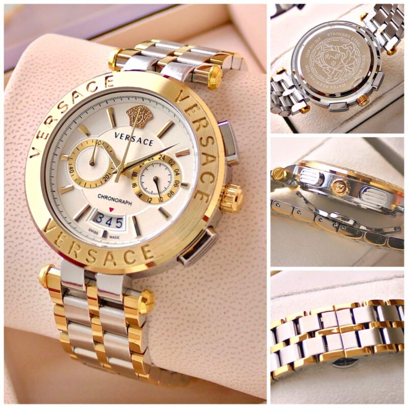 Versace Aion Chronograph Gold 1 https://spacetimewatch.com/shop/versace-aion-chronograph-gold/