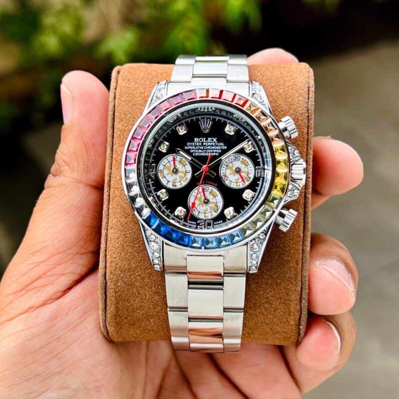 First Copy Rolex Rainbow Daytona Watch