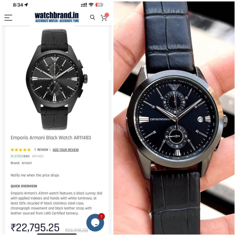 Space Time Watch First Copy