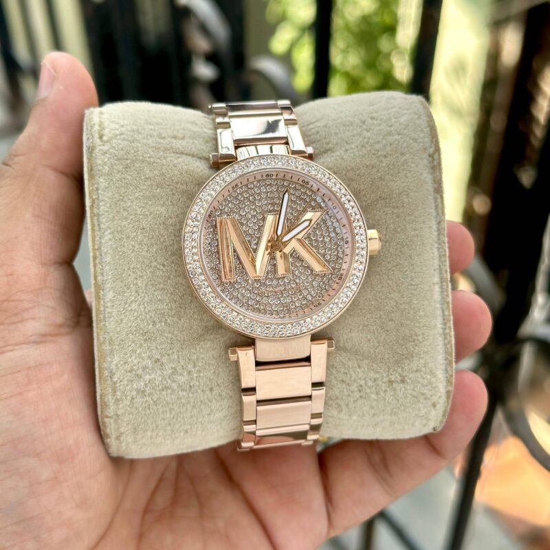 Michael Kors logo Rose Dials scaled https://spacetimewatch.com/shop/michael-kors-logo-rose-dial/