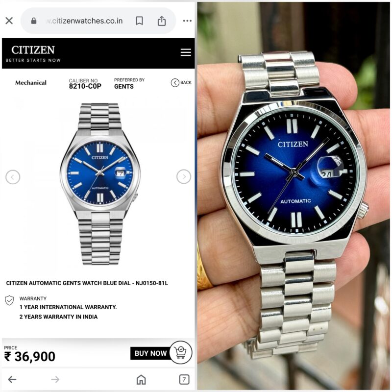 Space Time Watch First Copy