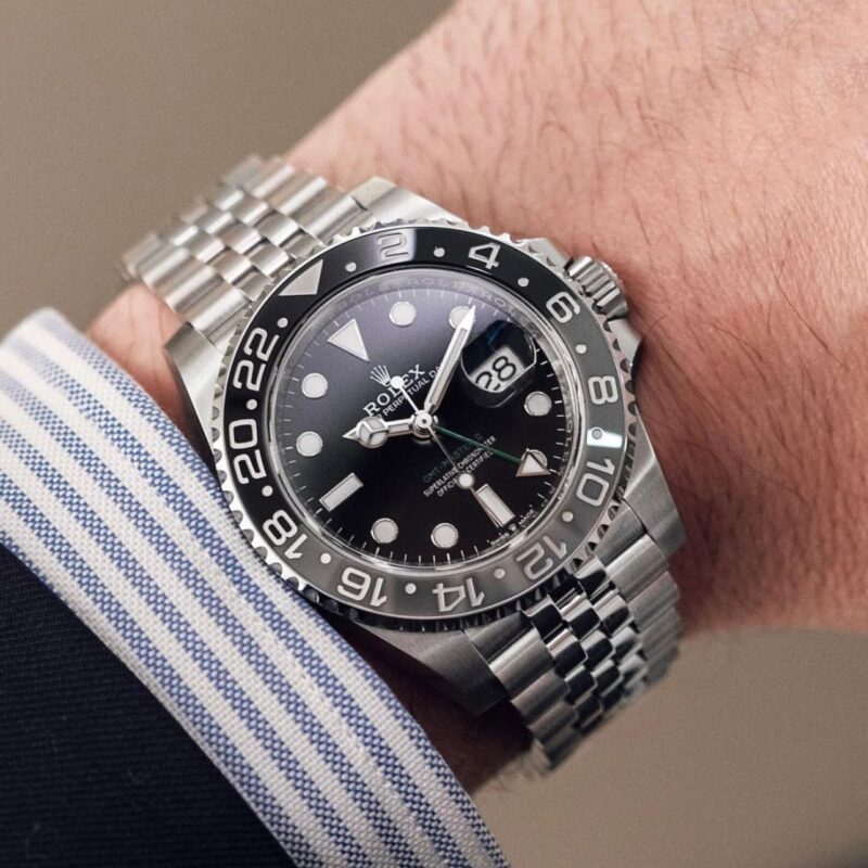 Rolex GMT II Silver
