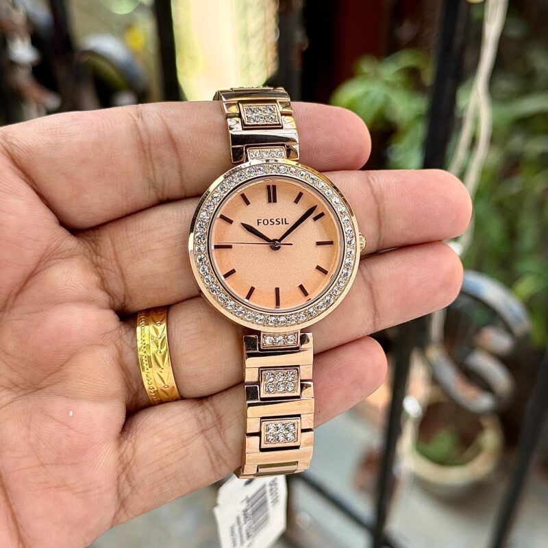 Fossil Karli BQ3181 Rose Gold