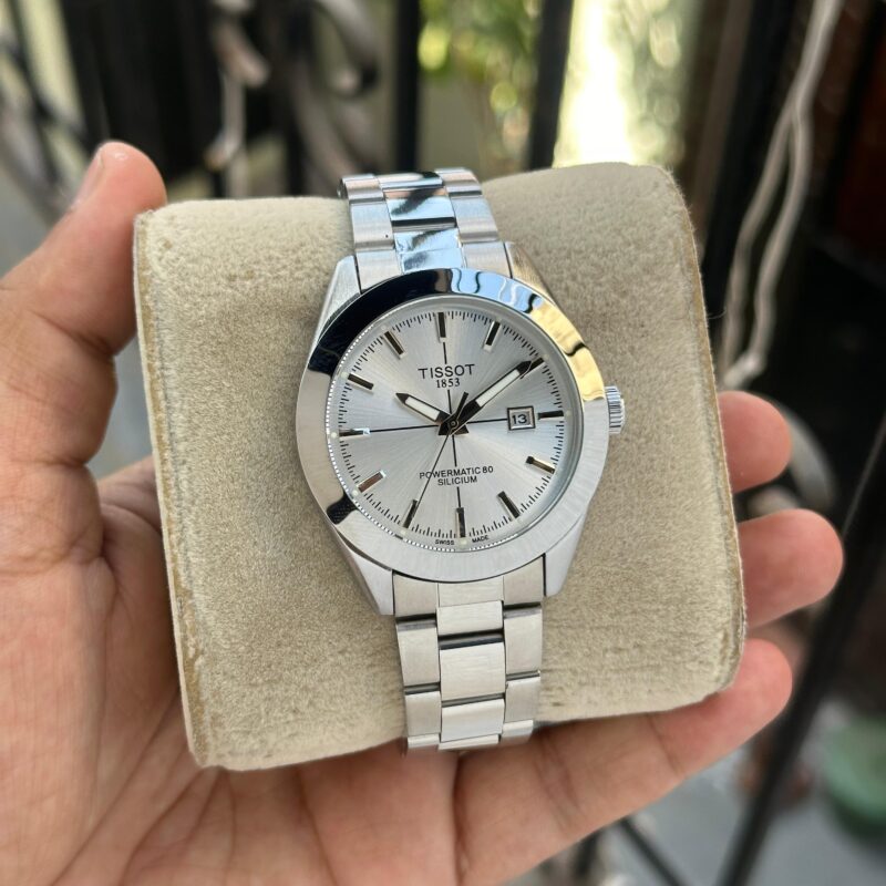 TISSOT GENTLEMAN POWERMATIC 80 SILICIUM WHITE