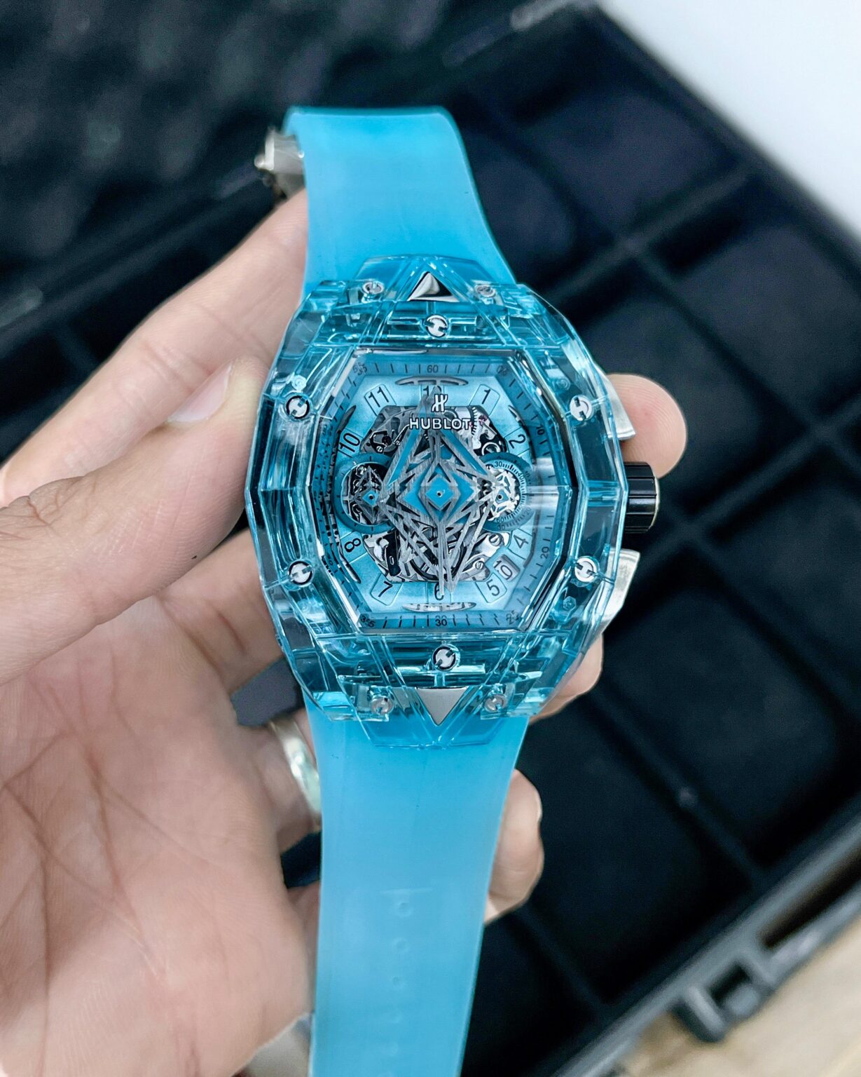 IMG 20241116 WA0005 scaled https://spacetimewatch.com/shop/hublot-sang-bleu-iii-sapphire/