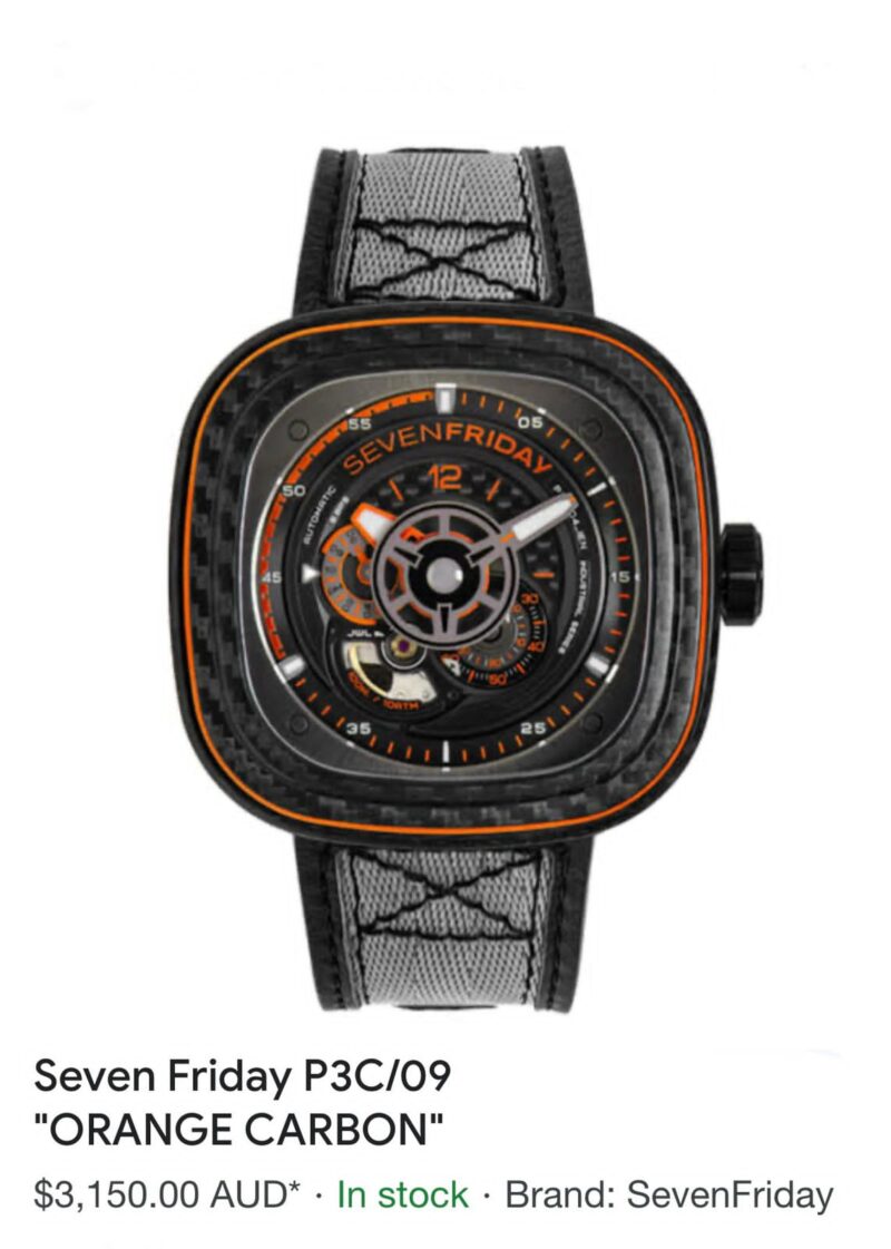 Space Time Watch First Copy