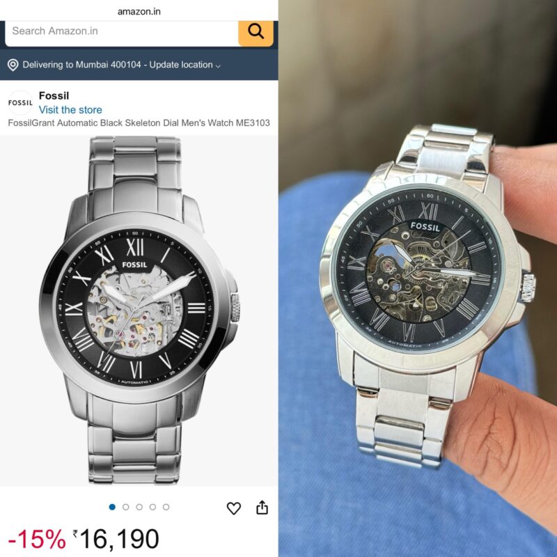 Space Time Watch First Copy