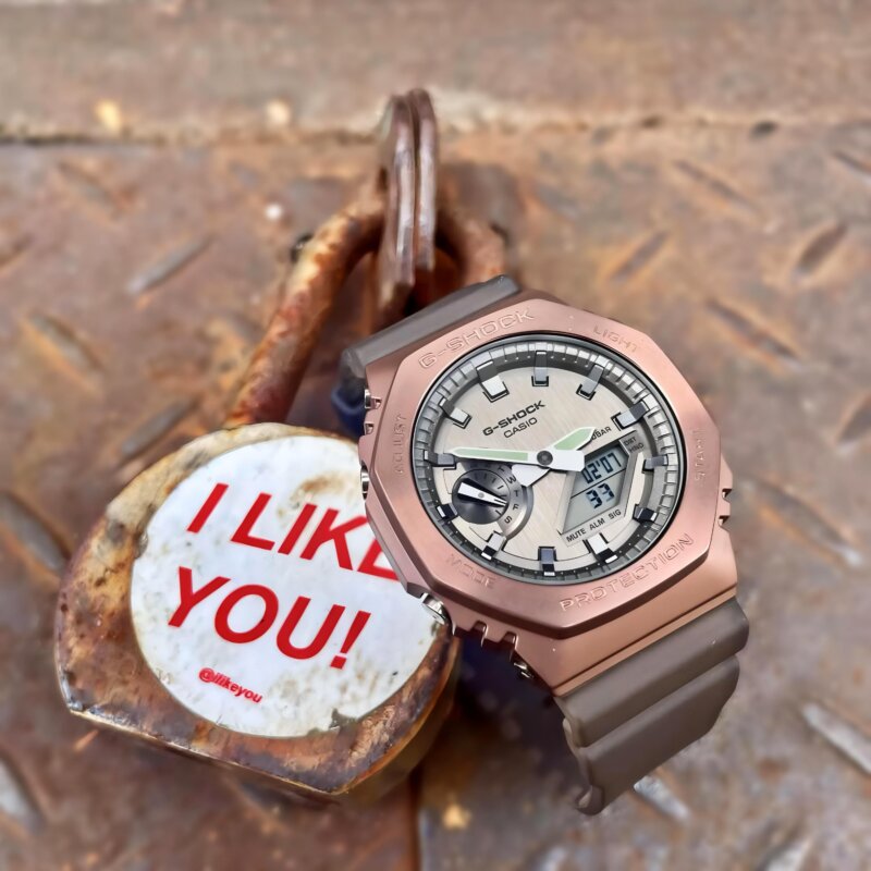 G SHOCK GM2100 MF ROSE GOLD