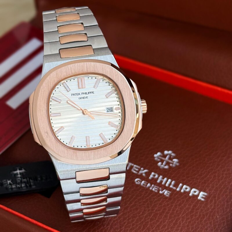 PATEK PHILIPPE First copy watch, the rounded octagonal shape of its bezel,
