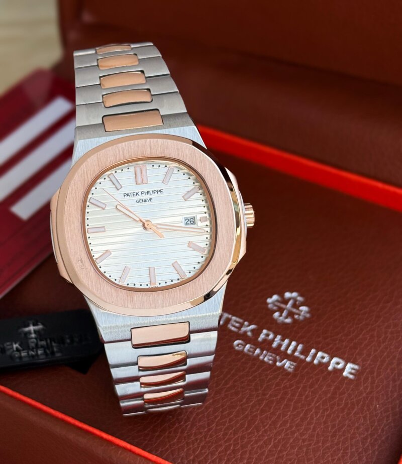 PATEK PHILIPPE First copy watch, the rounded octagonal shape of its bezel,