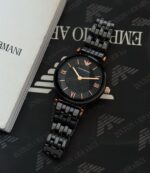 Emporio Armani Black Ceramic Watch