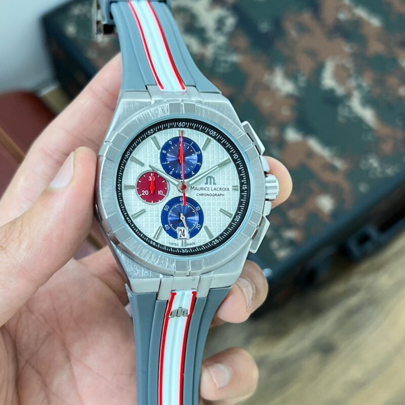 Maurice Lacroix Aikon Mahindra Racing Special Edition Original Model AI1018-TT031 7AA Premium Quality  For Men