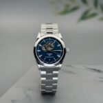 Brand-Tissot Model- T-Classic Quality-7a Gender-Men’s  Band-Silver  Dial-Blue
