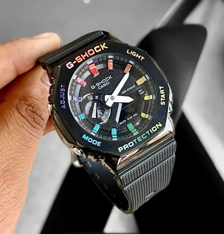 G-shock Shock  For Men Resistant Mineral Glass Neobrite 200-meter water resistance